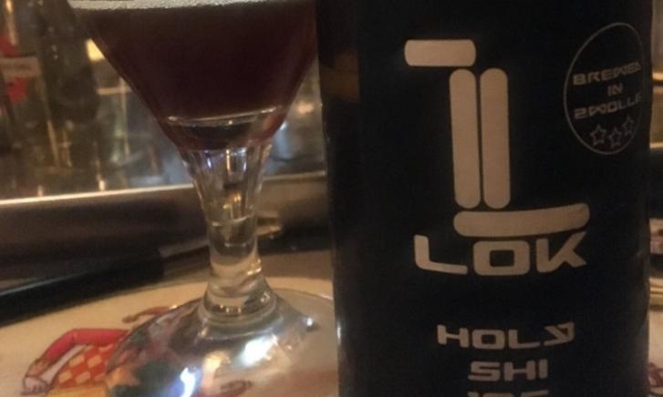 lok holy shi bier in glas